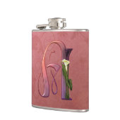 Bunte Calla-Initiale A Flachmann (Links)