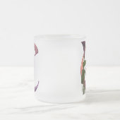 Bunte Calla-Initiale C Mattglastasse (Mittel)