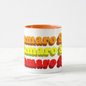 Bunte Camaro Akzent-Tasse Tasse (Zentrum)