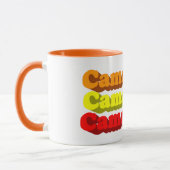 Bunte Camaro Akzent-Tasse Tasse (Links)