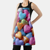 Bunte Candy Love Hearts Schürze (InSitu)