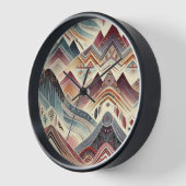 Bunte Canyons Uhr (Winkel)