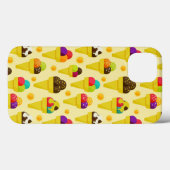Bunte Cartoon-Eiscreme-Kegel Case-Mate iPhone Hülle (Rückseite (Horizontal))