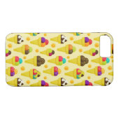 Bunte Cartoon-Eiscreme-Kegel Case-Mate iPhone Hülle (Rückseite (Horizontal))