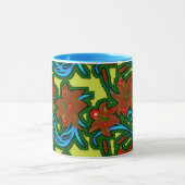 bunte Combo-Tasse, 3D-Tasse für digitales Design, Tasse (Zentrum)