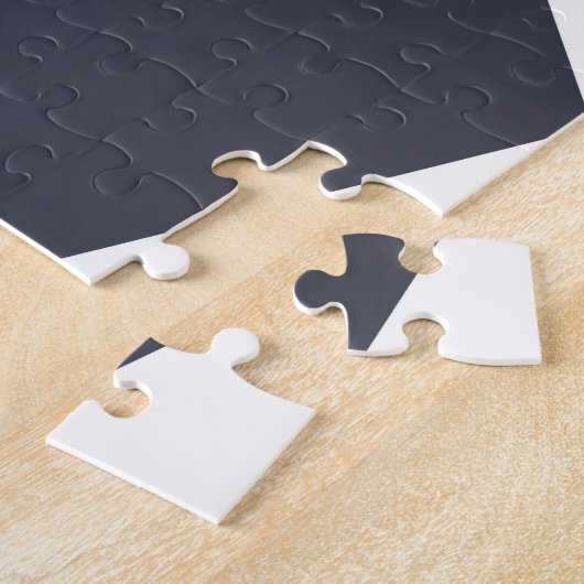 Bunte, coole, trendy, moderne geometrische Formen Puzzle (Seite)