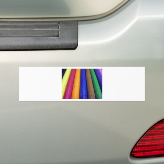 Bunte Crayons Autoaufkleber (Auf Auto)