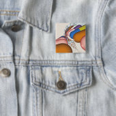 Bunte Darstellung eines DNS-Stranges Button (Beispiel)