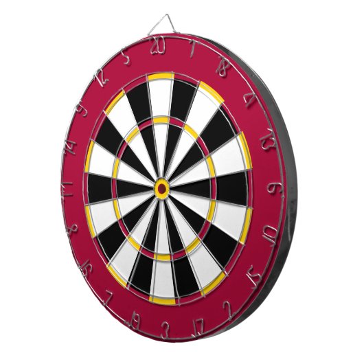 Bunte Dartscheibe in Arizona-Farben (Vorderseite rechts)