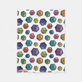 Bunte Decke des Muster-D20 (Vorderseite)