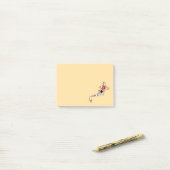 Bunte dekorative Koi Fisch-Schwimmen Post-it Klebezettel (Auf Schreibtisch)