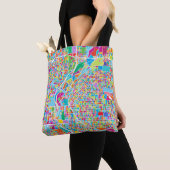 Bunte Denver-Karte Tasche (Von Nahem)