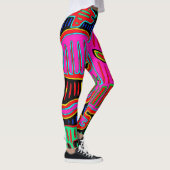 Bunte Designer Leggings (Rechts)