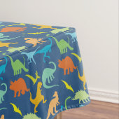Bunte Dinosaurier Tischdecke (Beispiel)