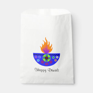 Bunte Diwali Lampe Diya Geschenktütchen