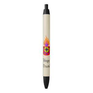 Bunte Diwali Lampe Diya Kugelschreiber