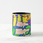 Bunte Dorn-Kunst-Tasse Tasse (Zentrum)