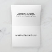 Bunte Drache-Neujahrsfestkarte Feiertagskarte (Innenseite)