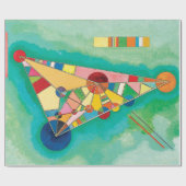Bunte Dreiecke durch Wassily Kandinsky Geschenkpapier (Flach)