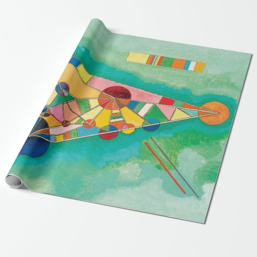 Bunte Dreiecke durch Wassily Kandinsky Geschenkpapier (Ungerollt)