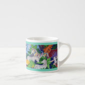 Bunte Dschungeltiere Espressotasse (Rechts)