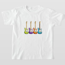 Bunte E-Gitarre