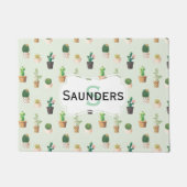 Bunte eingemachte Kaktus-Tür-Matte Fußmatte (Vorderseite)