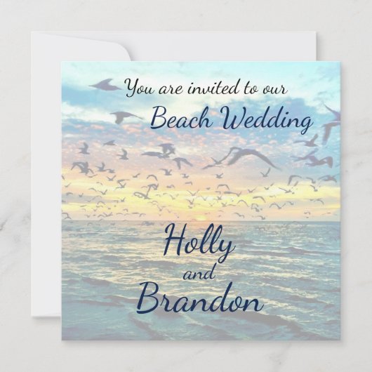 Bunte Einladung (Vorderseite)