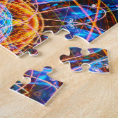 Bunte Energie-Mandala entspannendes | Puzzle (Seite)