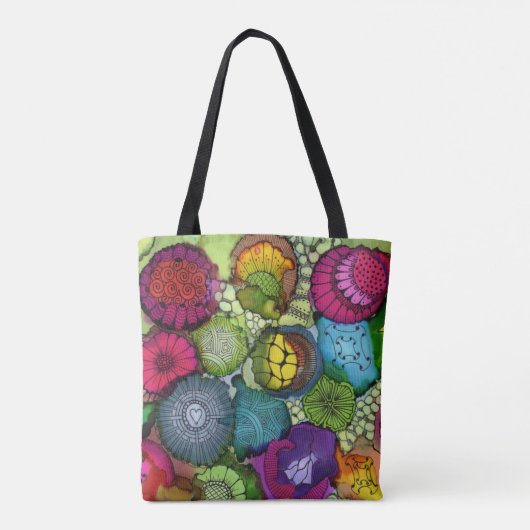 Bunte Entwurfs-Tasche Tasche (Rückseite)