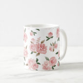 Bunte Eulen-Grafik-Illustration Kaffeetasse (VorderseiteRechts)