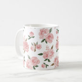 Bunte Eulen-Grafik-Illustration Kaffeetasse (Vorderseite Links)