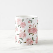 Bunte Eulen-Grafik-Illustration Kaffeetasse (Mittel)