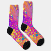 Bunte Fancy Künstlerische Socken (Rechts)