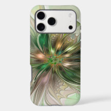 Bunte Fantasie Moderne Abstrakte Fraktalblume