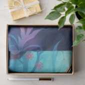 Bunte Fantasiekatze Seidenpapier (Geschenk)