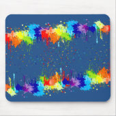 BUNTE FARBE MOUSEPAD (Vorne)