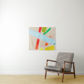 Bunte Farben Wandteppich (Beispiel (Horizontal))