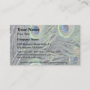 Bunte Farbharmonie Visitenkarte