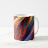Bunte Fellstruktur-Hintergrund-68454 Kaffeetasse (VorderseiteRechts)