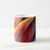 Bunte Fellstruktur-Hintergrund-68454 Kaffeetasse (Mittel)