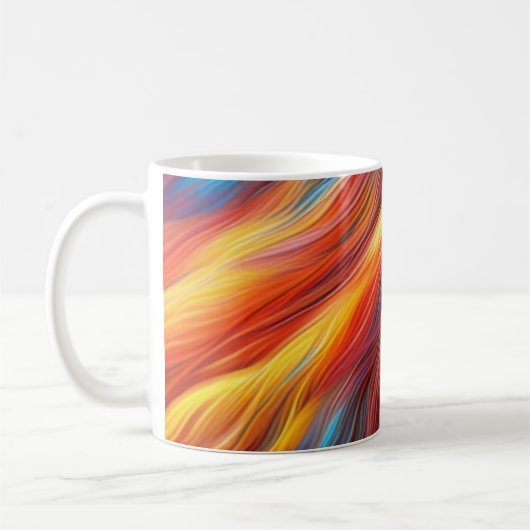 Bunte Fellstruktur-Hintergrund-68454 Kaffeetasse (Links)