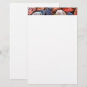 Bunte Felsen Briefpapier (Vorne/Hinten)