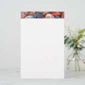 Bunte Felsen Briefpapier (Stehend Vorderseite)