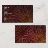 Bunte Feuerwerke, Kanada-Tag Visitenkarte (Vorne/Hinten)