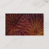 Bunte Feuerwerke, Kanada-Tag Visitenkarte (Rückseite)