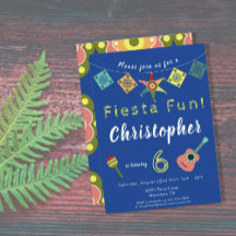 Bunte Fiesta Boys Geburtstagsparty