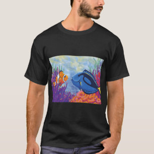 Bunte Fisch-Ozean-Fisch-Haustier-Dekorationskunst T-Shirt