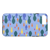 Bunte Fische Apple iPhone 7 Plus, Robust Case-Mate iPhone Hülle (Rückseite (Horizontal))