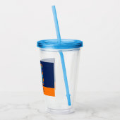Bunte Fische für Kinder Acryltrinkbecher (Links)